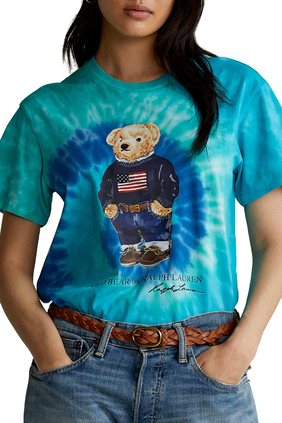 Polo Bear Tie-Dye T-Shirt